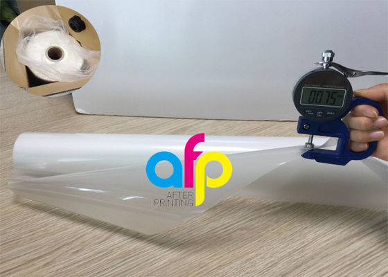 명확한 광택 있는 애완 동물 박판으로 만드는 영화 75 미크론