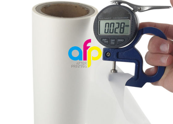 BOPP + EVA 소프트 터치 박판 영화 건조한/열 Laminator 3 인치 핵심