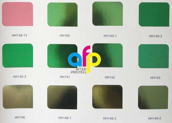 640mm * 120m 다채로운 각인 포일, 연약한/열심히 플라스틱을 위한 금 각인 포일