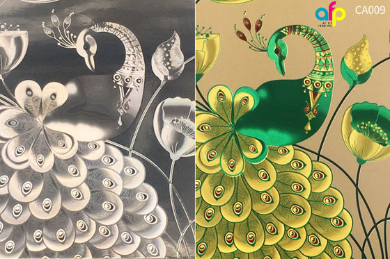 인쇄 전 콜드 포일 스탬핑의 용이한 작동