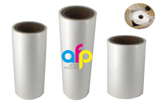 광택 끝 15micron - 30mic를 가진 애완 동물/BOPP 광택 박판으로 만드는 영화