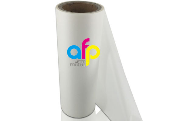 주문 소프트 터치 박판 영화 BOPP 영화 기초 EVA 접착제 물자