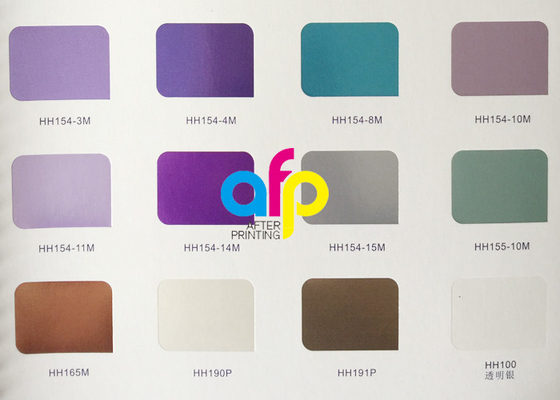 640mm * 120m 다채로운 각인 포일, 연약한/열심히 플라스틱을 위한 금 각인 포일