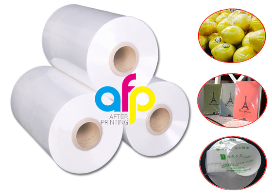 고성능 Pof 수축 영화, 연약한 투명한 수축 포장 영화 Rolls
