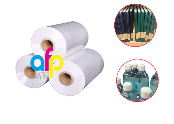 플라스틱 보호 Polyolefin 수축 영화 주문을 받아서 만들어진 크기 배수 밀어남