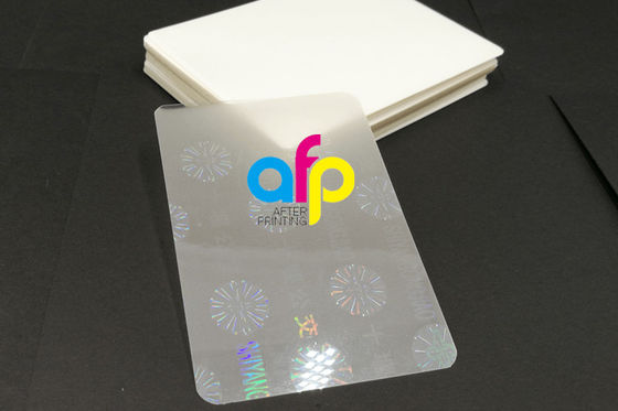 주문 제작된 홀로그램 로고 브랜드 Pet 홀로그래프 팁 라미네이팅 영화