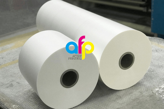 17-27micron BOPP 광택이 없는 박판 영화 목록 445mm*3000m 크기 BV 증명서